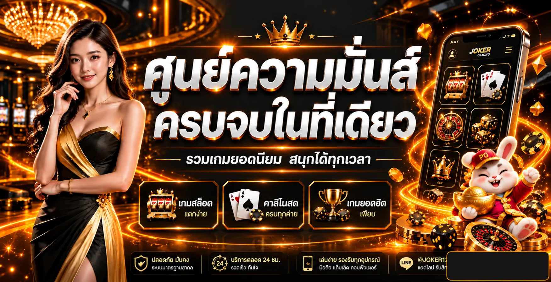 ภาพรวมเกมและการใช้งาน RUAYJA บนมือถือ